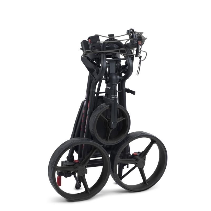 Big Max Autofold FF manuell golfvagn, svart