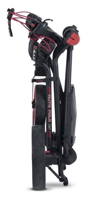 Big Max Autofold FF manuell vagn, phantom black/red