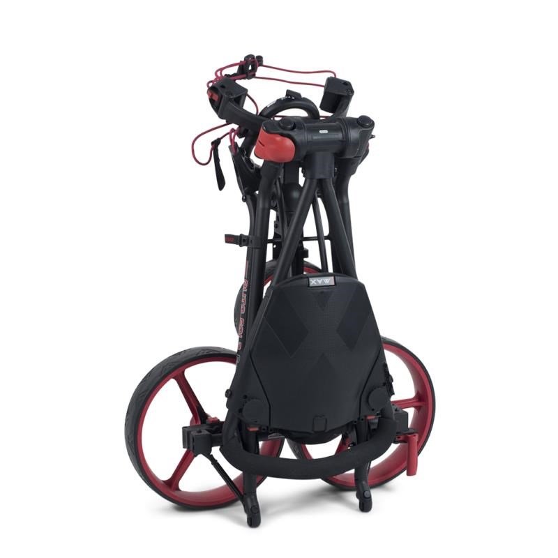 Big Max Autofold FF manuell vagn, phantom black/red