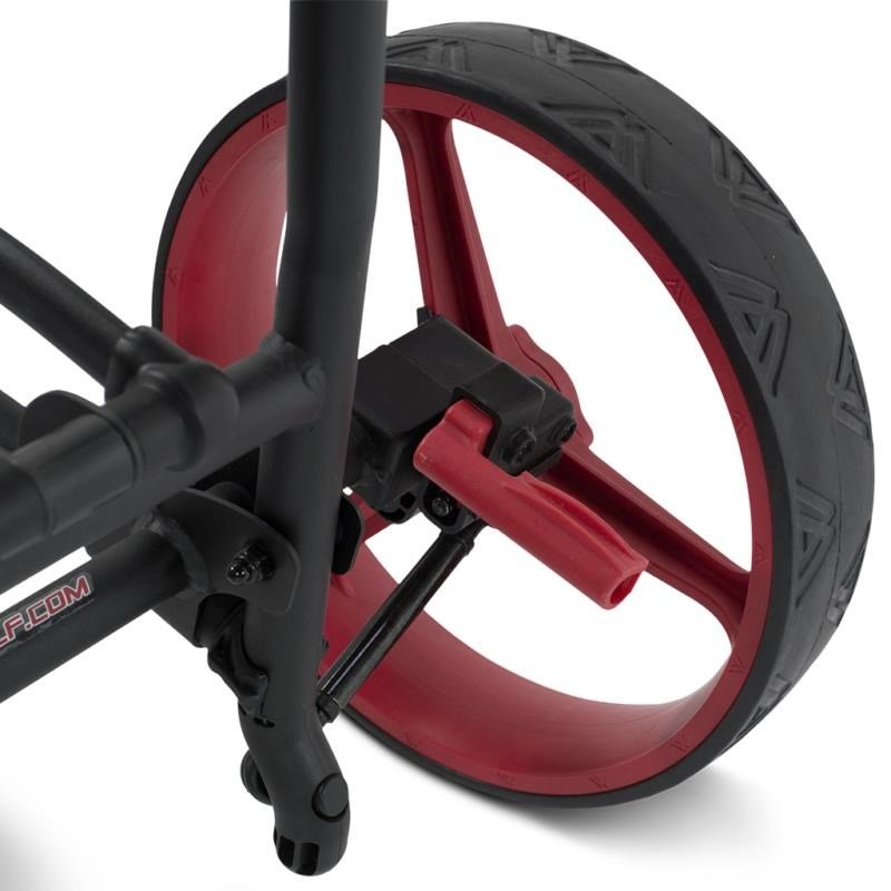 Big Max Autofold FF manuell vagn, phantom black/red