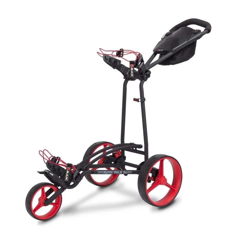 Big Max Autofold FF manuell vagn, phantom black/red