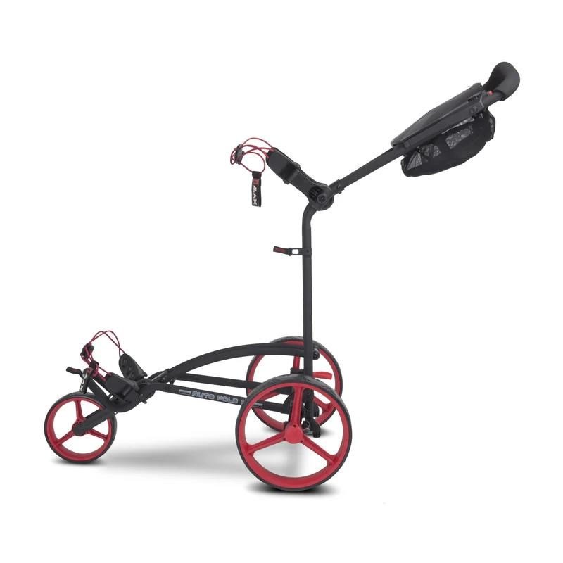 Big Max Autofold FF manuell vagn, phantom black/red