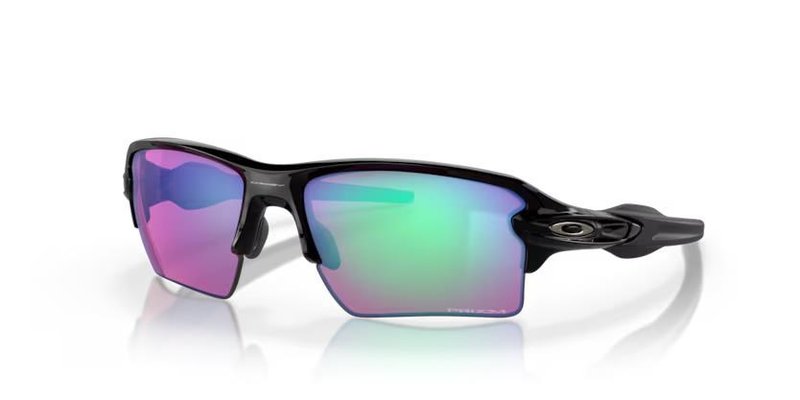 Oakley Flak 2.0 XL unisex solglasögon, Prizm golf-linser/Polished Black båge