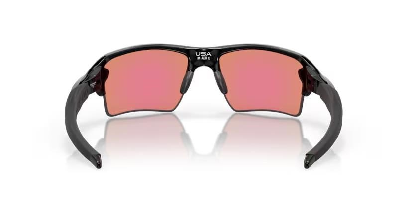 Oakley Flak 2.0 XL unisex solglasögon, Prizm golf-linser/Polished Black båge