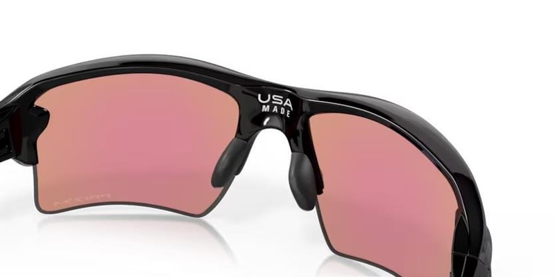 Oakley Flak 2.0 XL unisex solglasögon, Prizm golf-linser/Polished Black båge