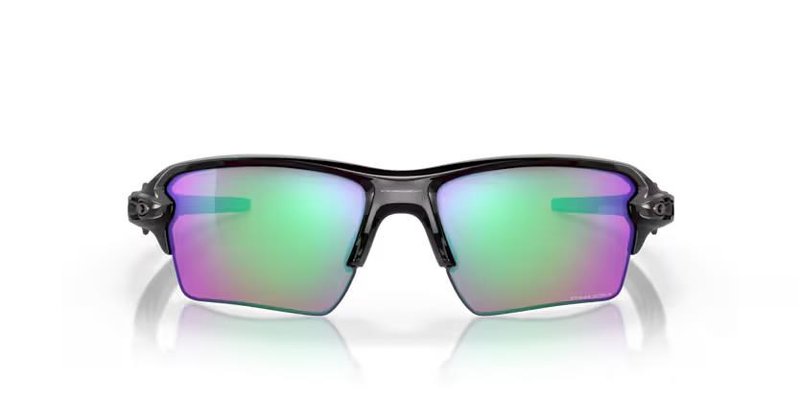 Oakley Flak 2.0 XL unisex solglasögon, Prizm golf-linser/Polished Black båge