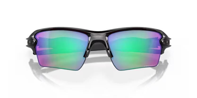 Oakley Flak 2.0 XL unisex solglasögon, Prizm golf-linser/Polished Black båge