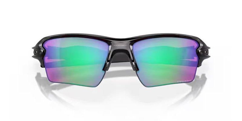 Oakley Flak 2.0 XL unisex solglasögon, Prizm golf-linser/Polished Black båge