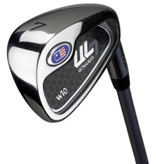 U.S. Kids Golf UL7-63 (160cm) W10 5-Club junior golfset, stål/grafit + ståpåse, marinblå