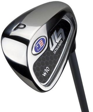 U.S. Kids Golf UL7-63 (160cm) W10 5-Club junior golfset, stål/grafit + ståpåse, marinblå