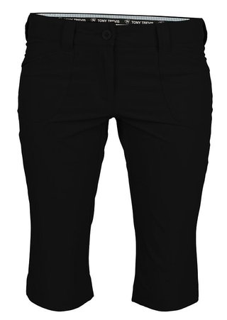 Tony Trevis ladies 3/4 pants, svart