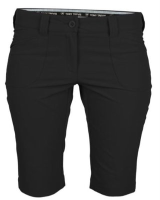 Tony Trevis Slim Fit damshorts, mörkgrå