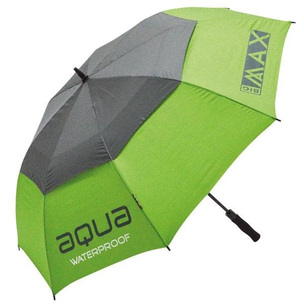 Big Max Aqua Dual Canopy paraply 60", lime/charcoal