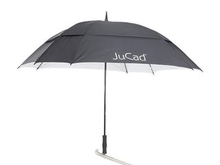 JuCad golfparaply vindtåligt 68" med pinne, svart