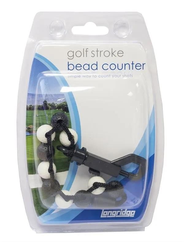 Longridge Bead Stroke Counter slagräknare, svart