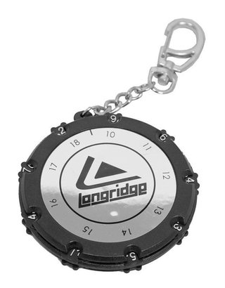 Longridge Round Scorer räknare, svart