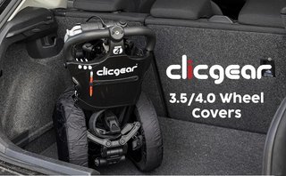 Clicgear hjulskydd för 1.0/2.0/3.0/3.5+/4/RV3J, svart