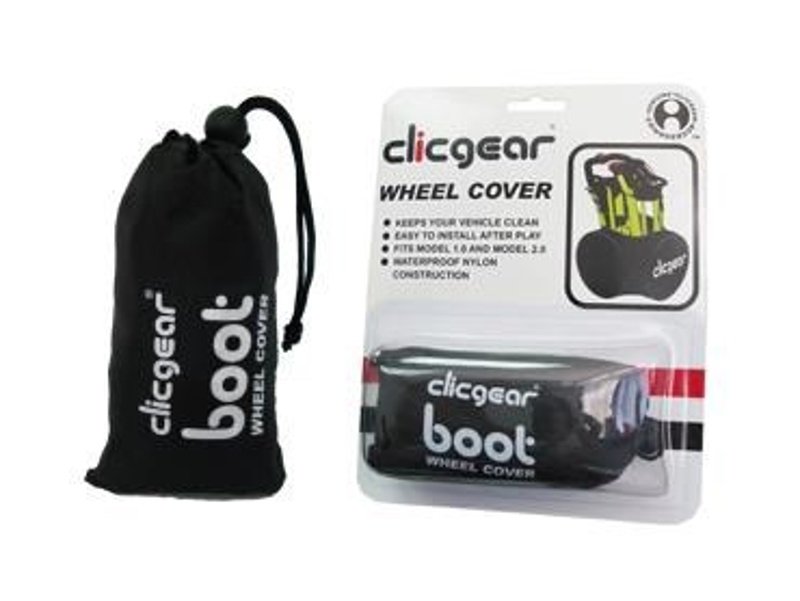 Clicgear hjulskydd för 1.0/2.0/3.0/3.5+/4/RV3J, svart