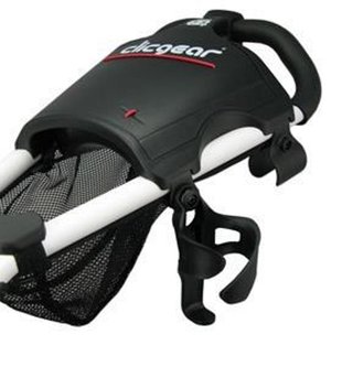 Clicgear Trolley Cup Holder, standard (1L bottle), svart
