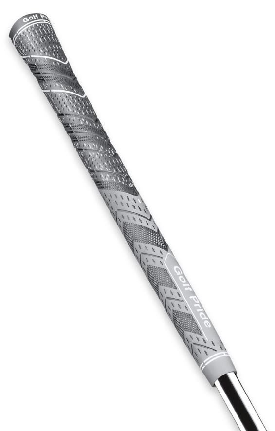 Golf Pride MultiCompound Cord Plus4 grip, MIDSIZE, grå