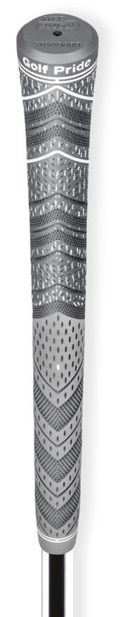 Golf Pride MultiCompound Cord Plus4 grip, MIDSIZE, grå