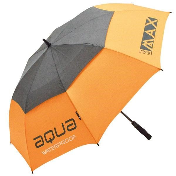 Big Max Aqua Dual Canopy paraply 60", orange/charcoal