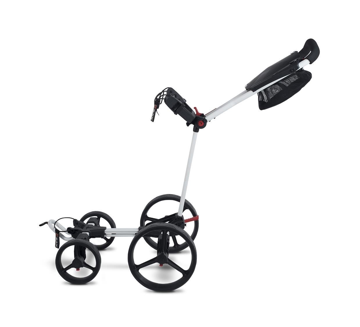 Big Max Blade Quattro manuell vagn, vit