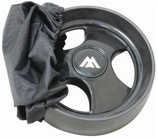 Big Max Wheel Cover tillbehör till vagnar, svart