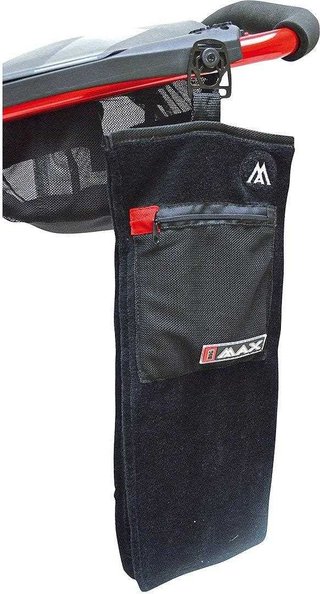 Big Max Quick Lok handduk, svart