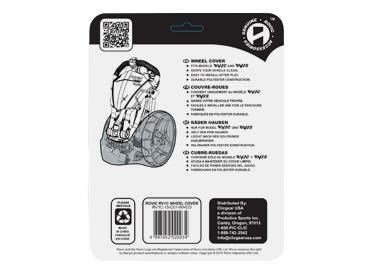 Clicgear Rovic RV1C/RV1S hjulskydd, svart