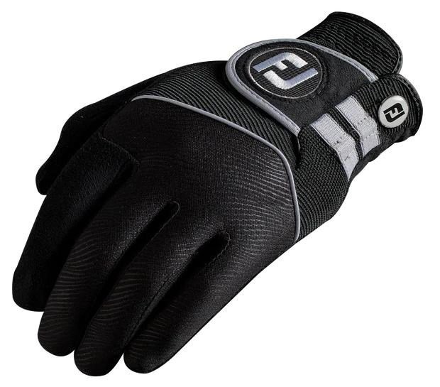 Footjoy RainGrip golfhandske herr, svart