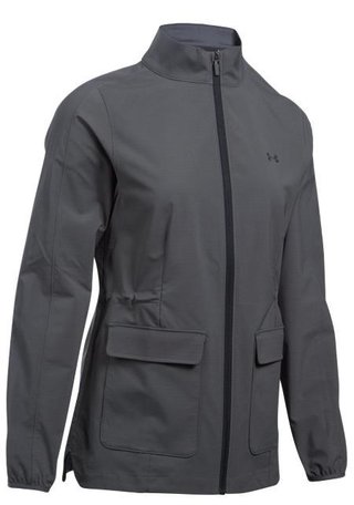Under Armour Storm WindStrike damjacka, grå/svart