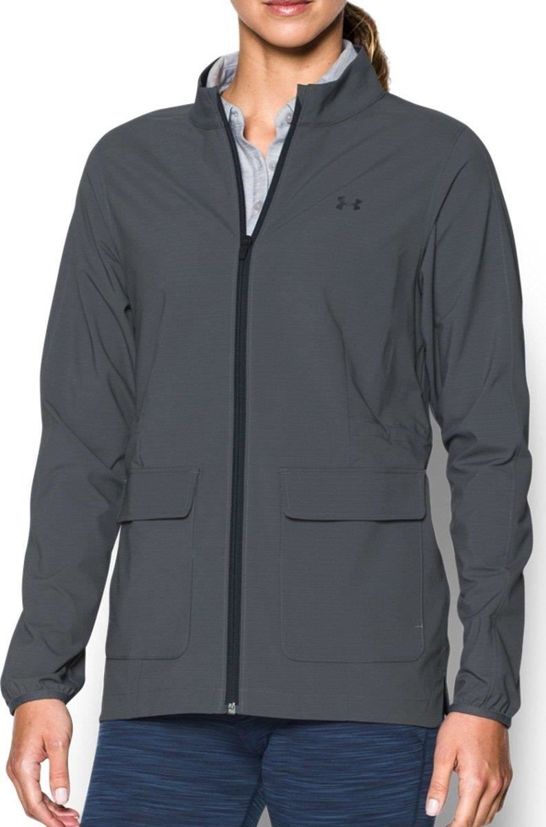 Under Armour Storm WindStrike damjacka, grå/svart