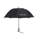 JuCad golf umbrella 68" with pin, svart