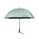 JuCad golfparaply 68" med pinne, silver (med UV-skydd)