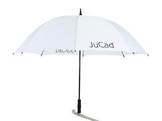 JuCad JuCad golf umbrella 68" with pin, white