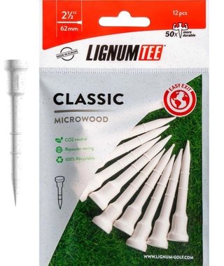 Lignum Lignum Tee 62mm (2 1/2") 12-pack