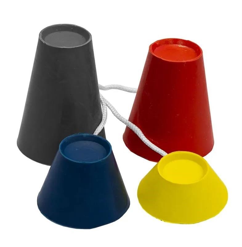 Longridge Jumbo Rubber Winter Tees, 4-pack