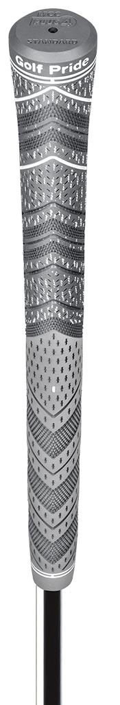 Golf Pride MultiCompound Cord Plus4 grip, Standard, grå