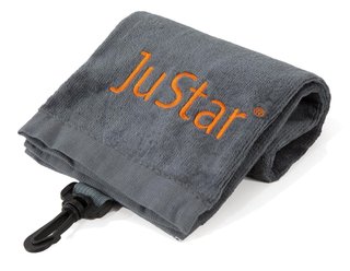 JuStar TriFold golfhandduk, grå