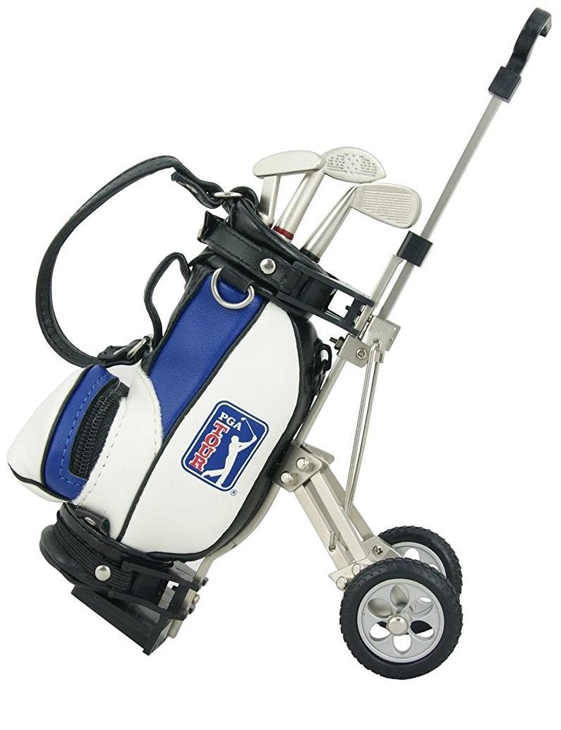 PGA Tour PGA Tour Desktop Golf Bag and Pen Set