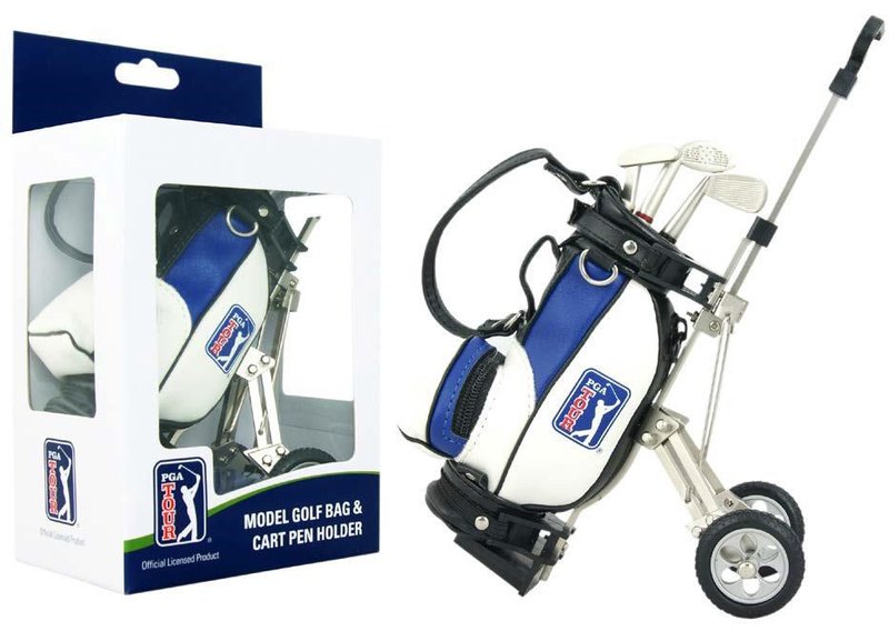 PGA Tour PGA Tour Desktop Golf Bag and Pen Set