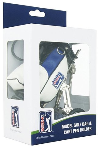 PGA Tour PGA Tour Desktop Golf Bag and Pen Set