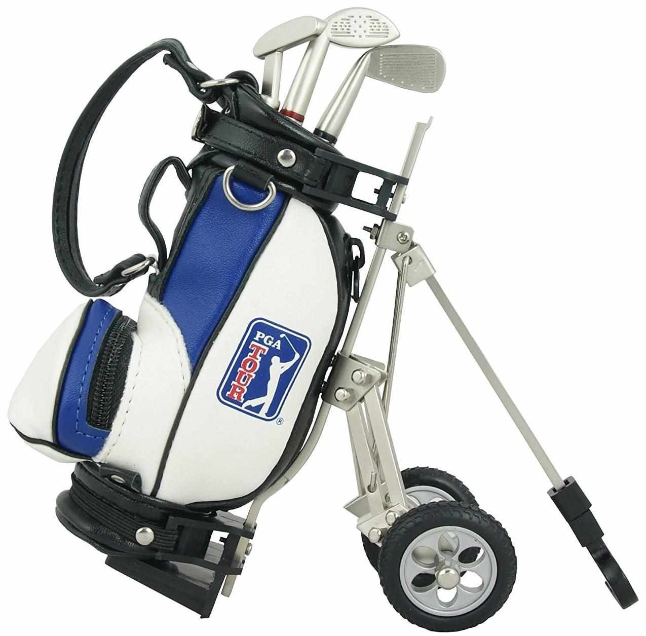 PGA Tour PGA Tour Desktop Golf Bag and Pen Set