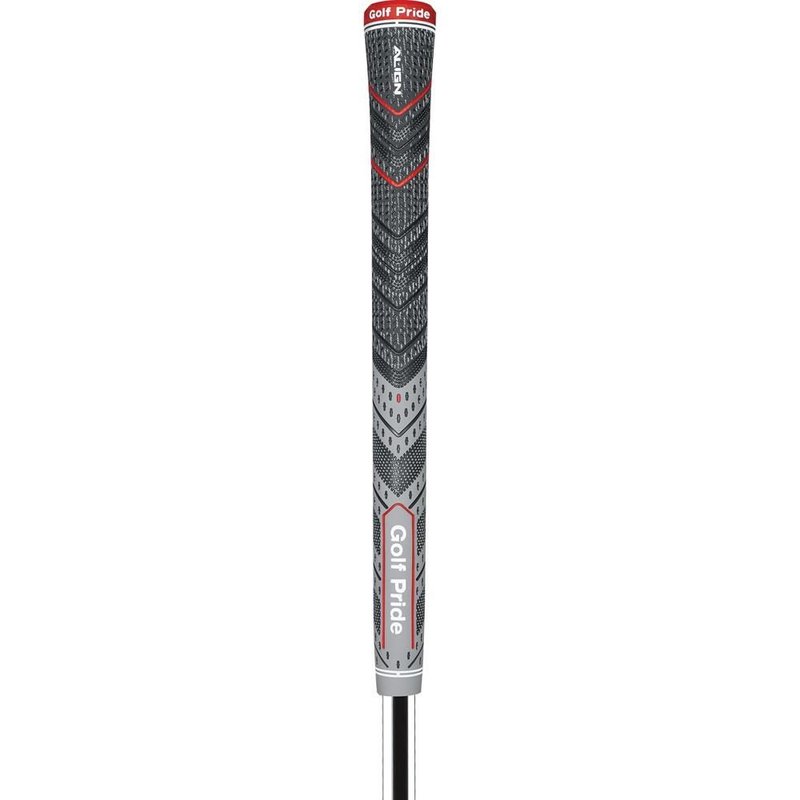 Golf Pride MultiCompound Plus4 ALIGN grip, grå, STANDARD
