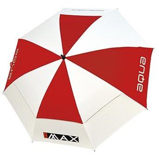 Big Max Aqua XL UV 50+ paraply 68", vit/röd