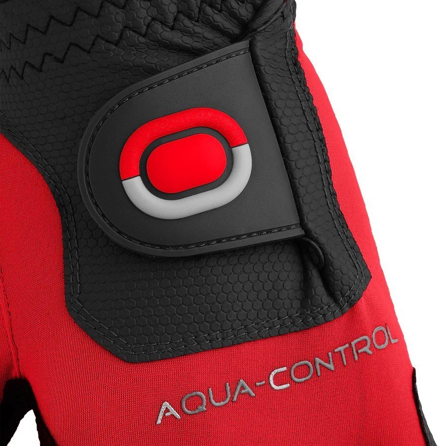 Zoom Zoom Aqua Control herr golfhandske, röd