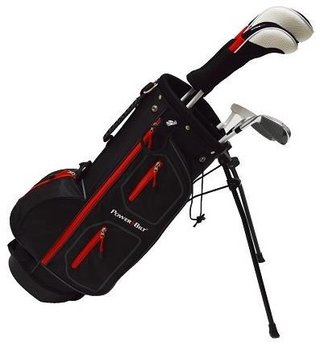 PowerBilt TPX junior golfset, stål/grafit