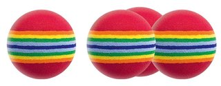 Longridge Multi-Coloured Foam Balls golfbollar