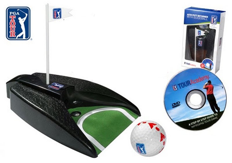 PGA Tour Auto Putt Returner med guideball och DVD